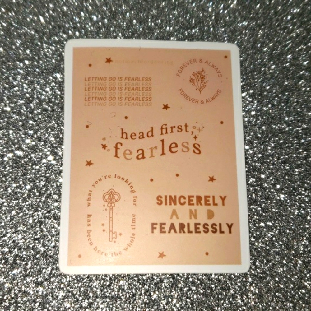 MUSIC Taylor Swift Waterproof Sticker fearless